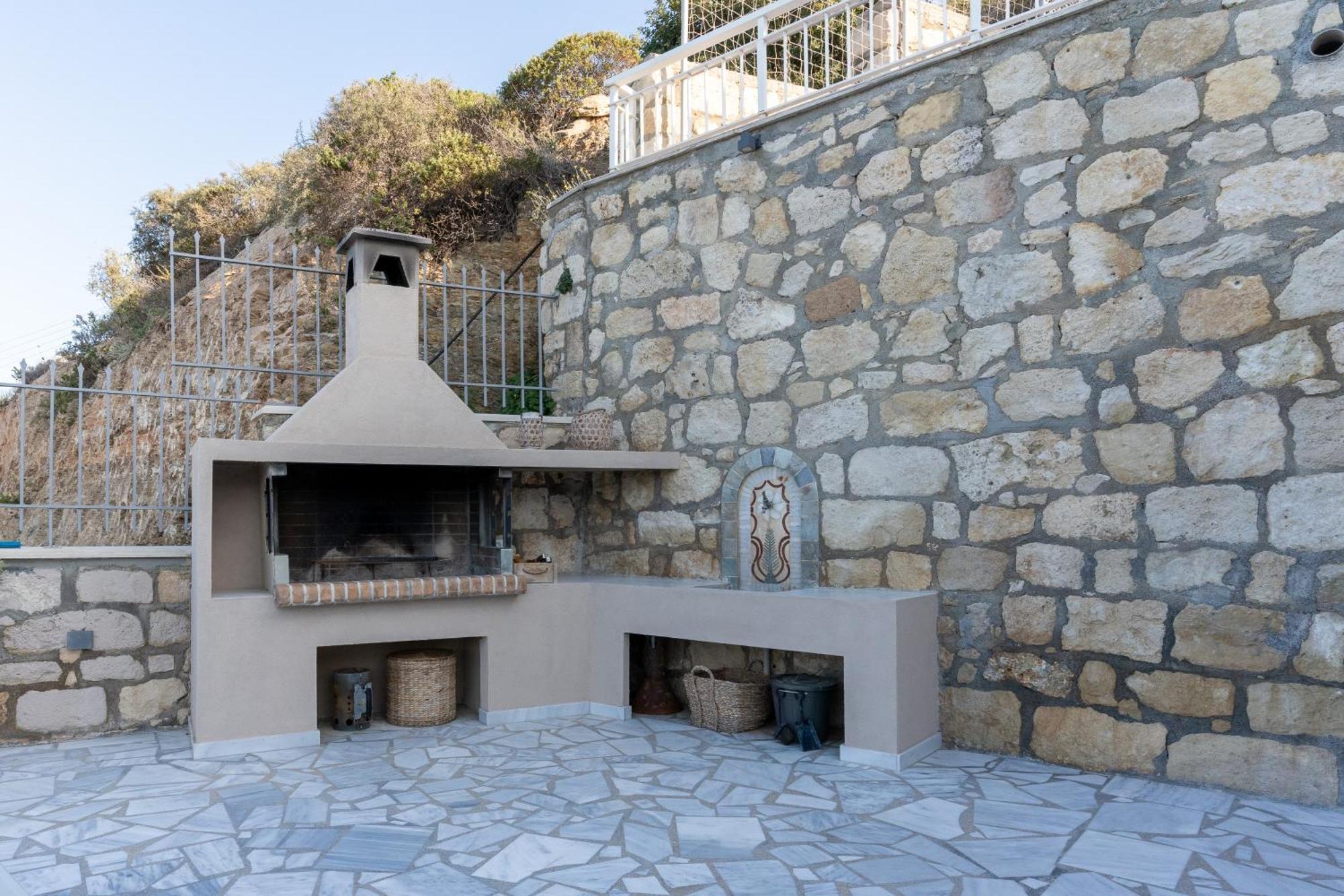 Amazing View Villa Aliki With Infinity Pool & Spa Ligariá Kültér fotó